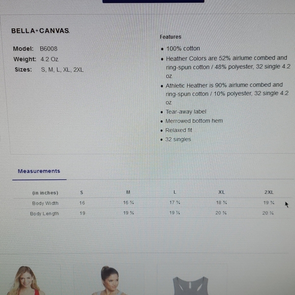 Custom Tank- Rose Apothecary - Picture 6 of 6